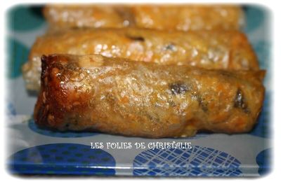 Nems au crabe (Thermomix ou pas )