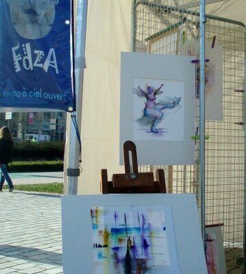 la 24ème de Fontaine des Arts en images, soleil !...