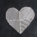 Broderie sur Tulle