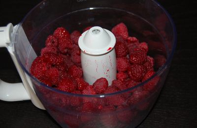 Confiture express de framboise