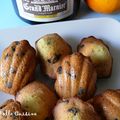 Madeleines Grand Marnier & Chocolat Noir