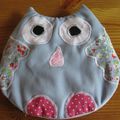 Pochette en forme de hibou