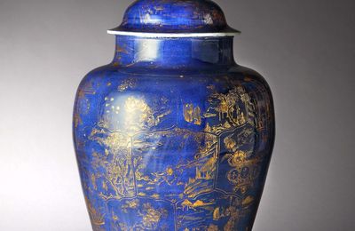 General’s Helmet Jar, China, Kangxi period (1662 – 1722), circa 1700