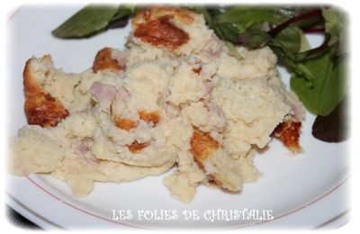 Soufflé au chèvre