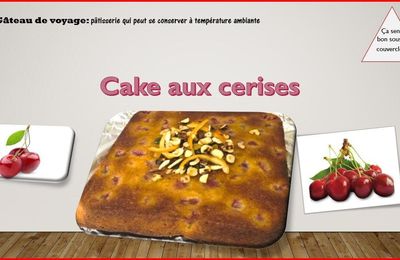 Cake aux cerises