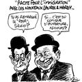 "Pacte pour l'immigration" avec les nouveaux Laurel & Hardy...