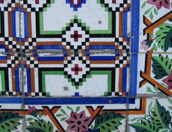 Parures de points , squares azulejos !