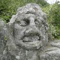 rocher sculpté à Rothéneuf