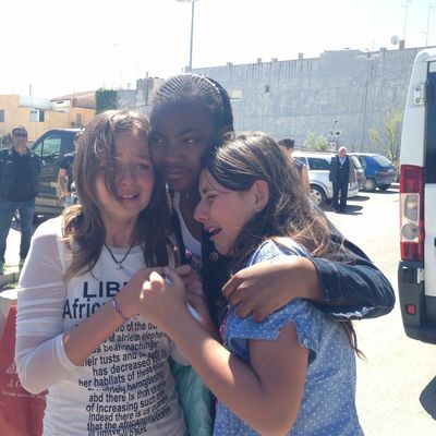 Le moment des adieux 