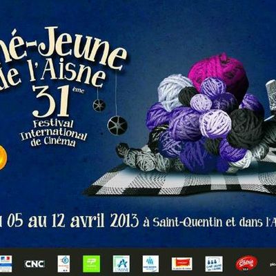 Performance « Tricotitricota » à la 31ème édition du festival Ciné Jeune de l’Aisne à Saint-Quentin du 5 au 12 avril 2013