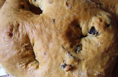 Fougasse aux olives noires