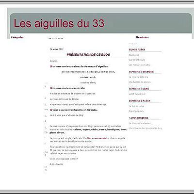 LES AIGUILLES DU 33 - Marché artisanal de BOULIAC
