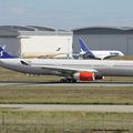 Aéroport: Toulouse-Blagnac(TLS-LFBO): SAS-Scandinavian Airlines: Airbus A330-343: LN-RKR: MSN:1660. DEPART LIVRAISON CLIENT.