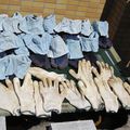 Gants et chaussures au séchage