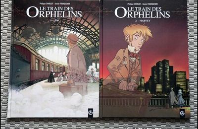 "Le Train des Orphelins", une super série de BDs de P. Charlot et X. Fourquemin!
