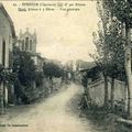 Epenède :Noël du soldat 1914 - Pleuville et les drapaux Belge