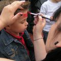 Séance maquillage à ma kermesse