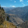 Descente dans le canyon