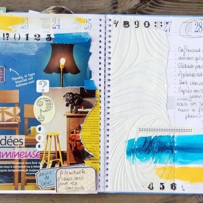 nouvelle banniere et deux pages de mon agenda !!! 