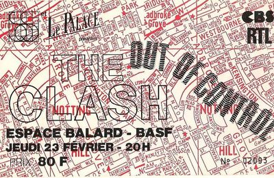 The Clash - Jeudi 23 Février 1984 - Espace Balard (Paris)