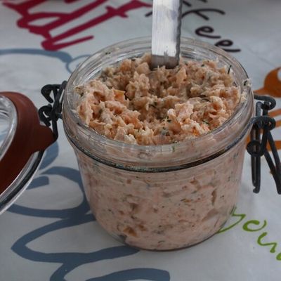 Rillettes aux deux saumons