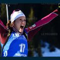 Biathlon: Anaïs Chevalier à la 2e place du sprint d'Oberhof