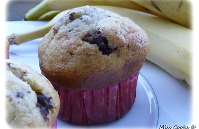 Muffin chocolat & banane