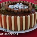 Tutoriel en images: layer chocolat-crème de marrons