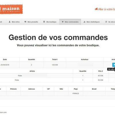 Les nouveautés du site Fait Maison