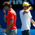 Federer clashe Nadal