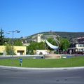 Rond-point à Negrar (Italie)