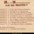les dix commandements