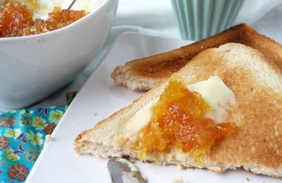 Confiture d'oranges amères, l'ingrédient parfait du petit déjeuner parfait