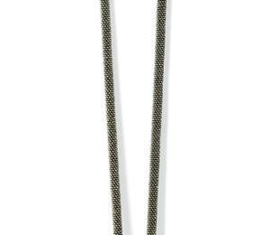 Hemmerle Necklace, carved stone, diamonds, peridot, smoky quartz, bronze, white gold