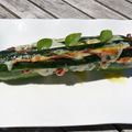 Courgettes bayadère