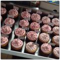 Cup cake pour noce de perles