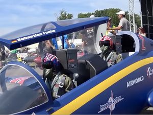 Patrouille acrobatique Aermacchi MB339