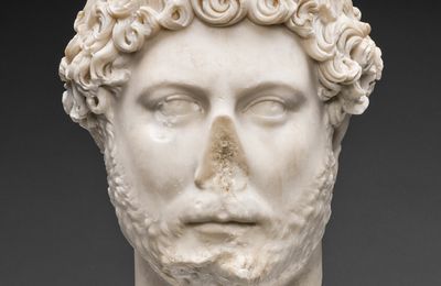 Portrait Head of Emperor Hadrian, Roman, 130-138