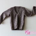 Tricot : Cardigan 26, Idéal Tricot HS 5 - Noël Home-made #4