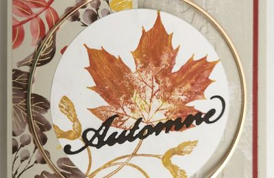 Carte pour le début de l'Automne 