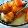 Petites crème amande miel abricots