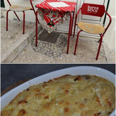 Bacalhau com nata ou morue à la crème