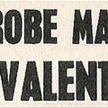 TELEFILM - 1969 - LA ROBE MAUVE DE VALENTINE