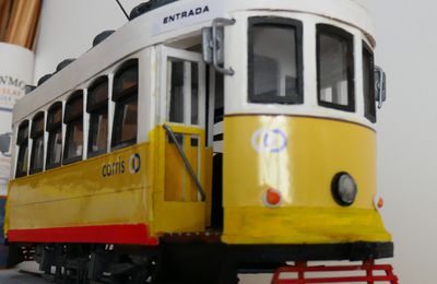 Maquette du tram de Lisbonne