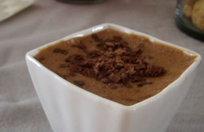 Mousse au chocolat praliné (premier essai)