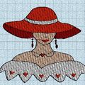broderie machine : des chapeaux