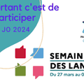 CELEBRONS LES VALEURS DE L'OLYMPISME/ SEMAINE DES LANGUES/ SEMAINE DE LA PRESSE. ECHANGER/DECOUVRIR/S'ENGAGER!