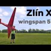 Zlín X | 5m scale RC glider | 4K | Hranice 2024
