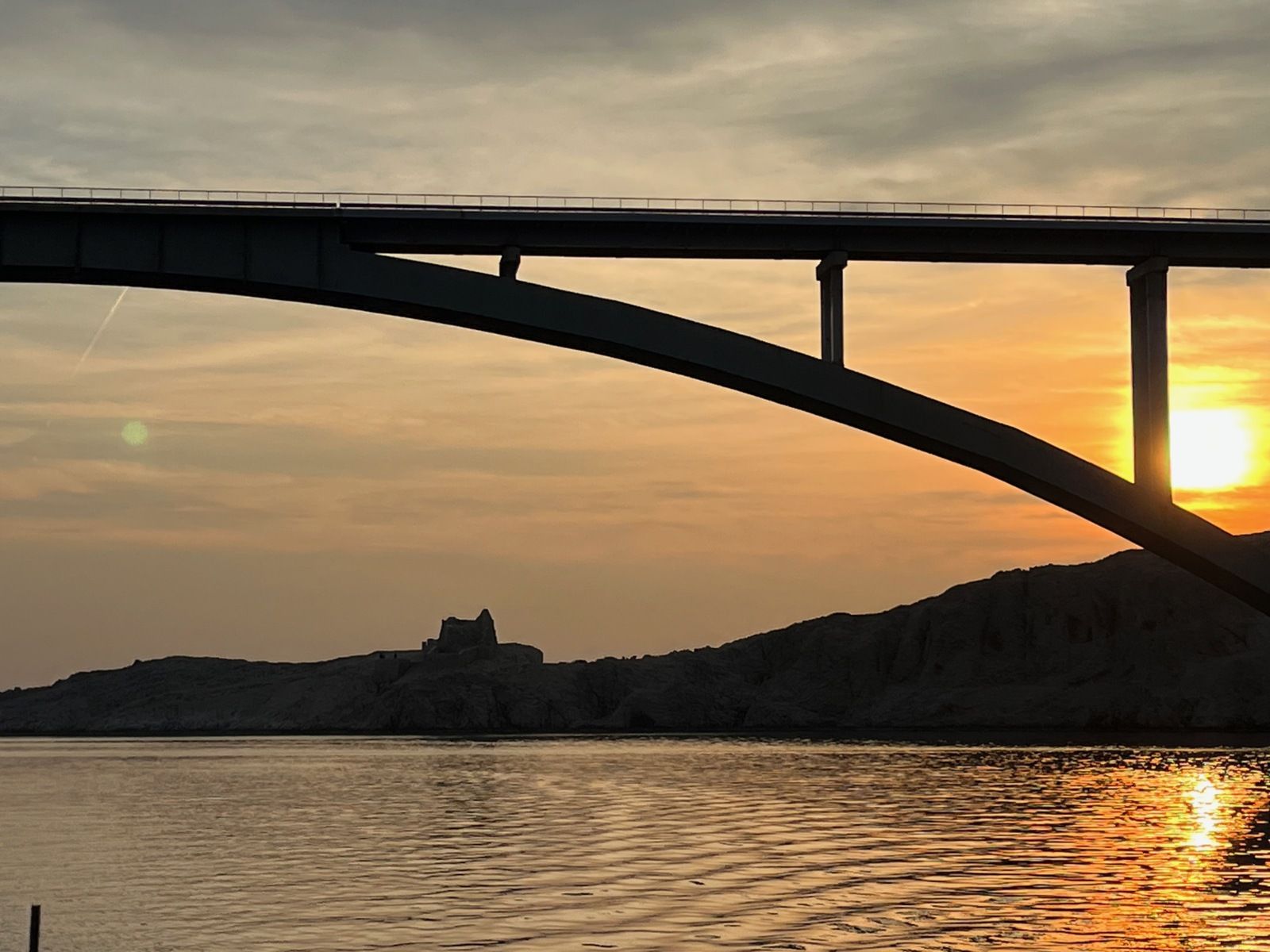 Le pont sur le Ljubacka Vrata dimanche 4 février 2024 (auteur/author Philippe Bensimon)