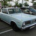 Plymouth Barracuda hardtop coupe, 1966